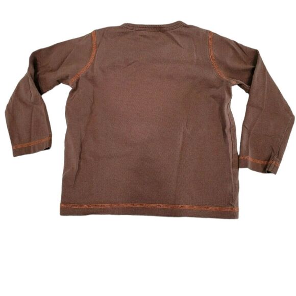 Baby Boden truck aplaque long sleeve shirt - Picture 2 of 4